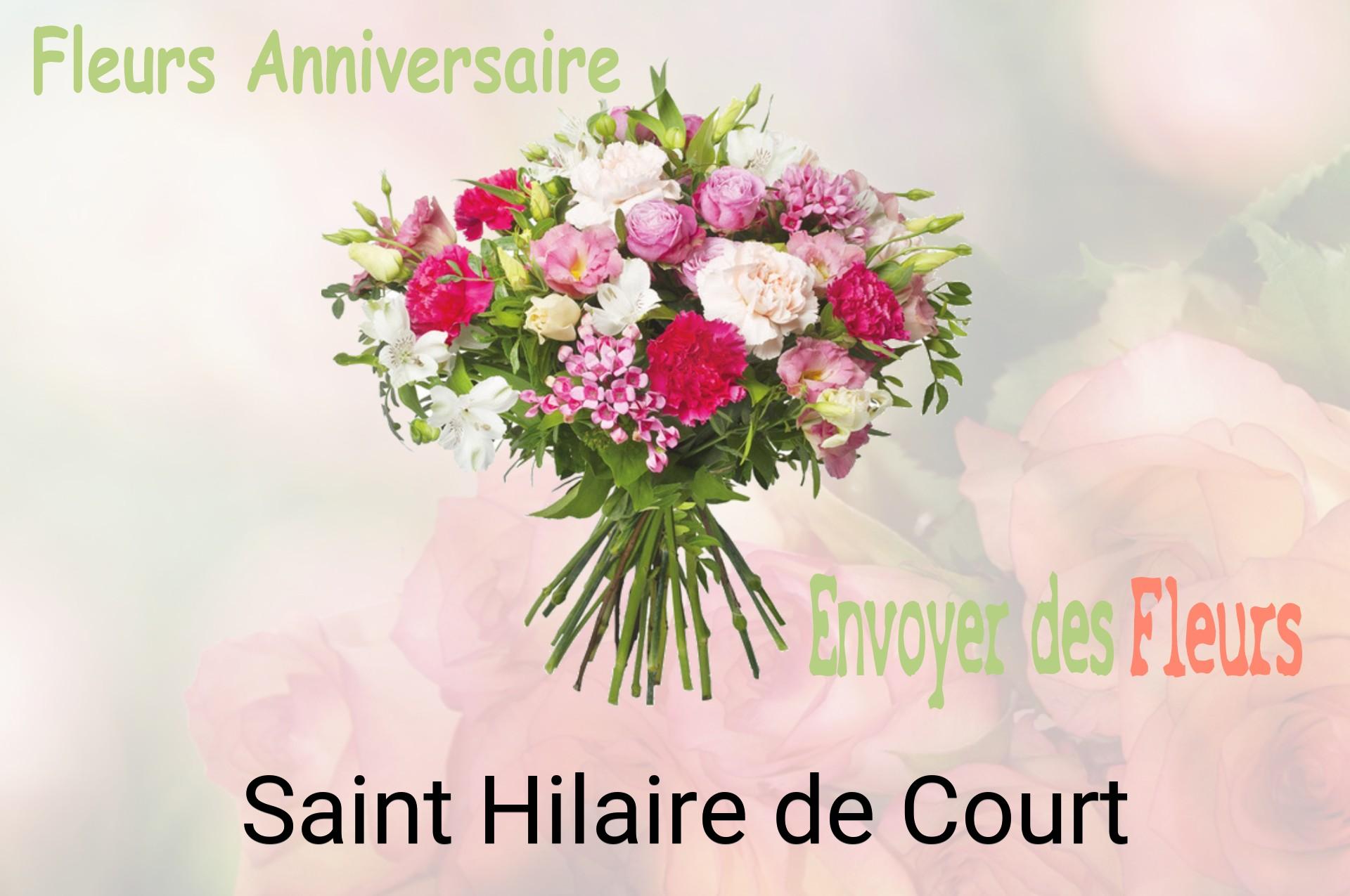 Bouquet de fleurs d’anniversaire livré à Saint-Hilaire-de-Court