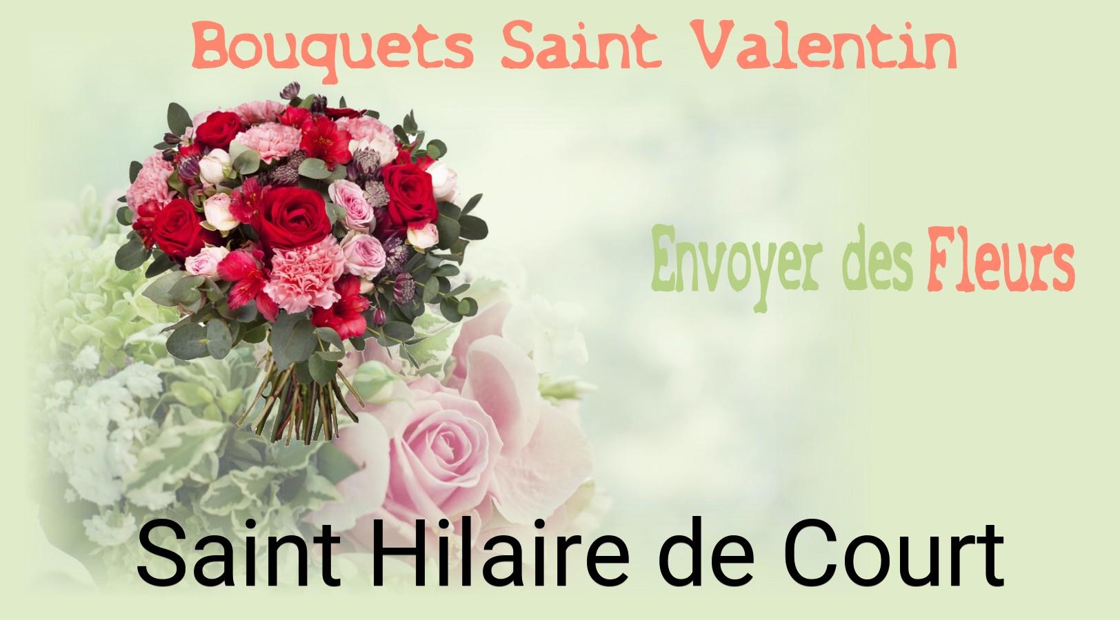 Roses de Saint-Valentin livrées à Saint-Hilaire-de-Court